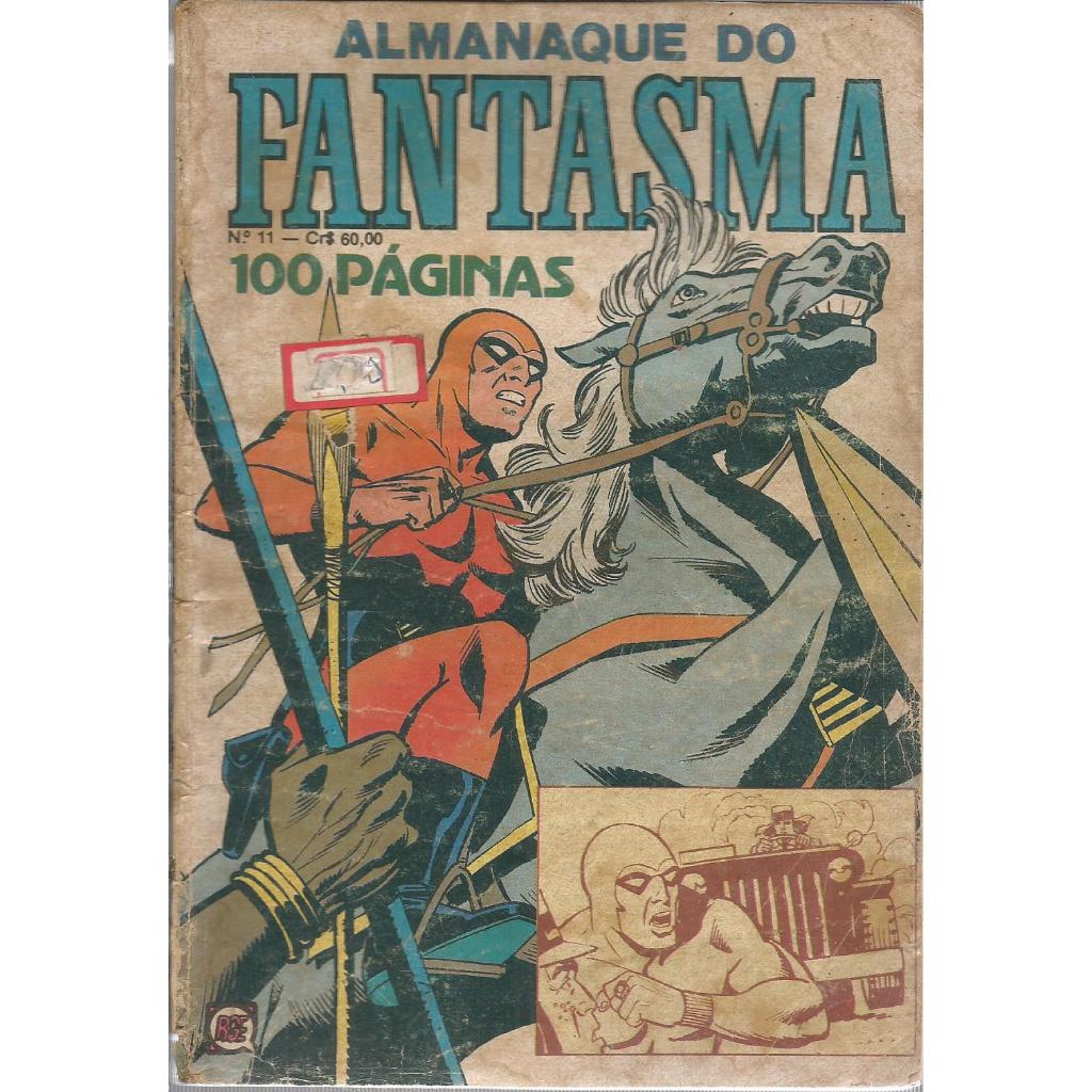 Hq Almanaque Do Fantasma Nº 11 Editora Rge