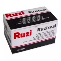 Refil Ruziseal 100mm Cx C/60 Un Vipal Reparo P/ Pneu Macarrão