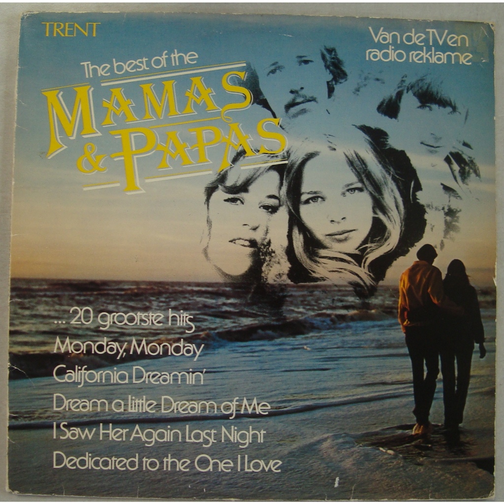 Lp The Best Of The Mamas & Papas 1977, Disco de Vinil Importado