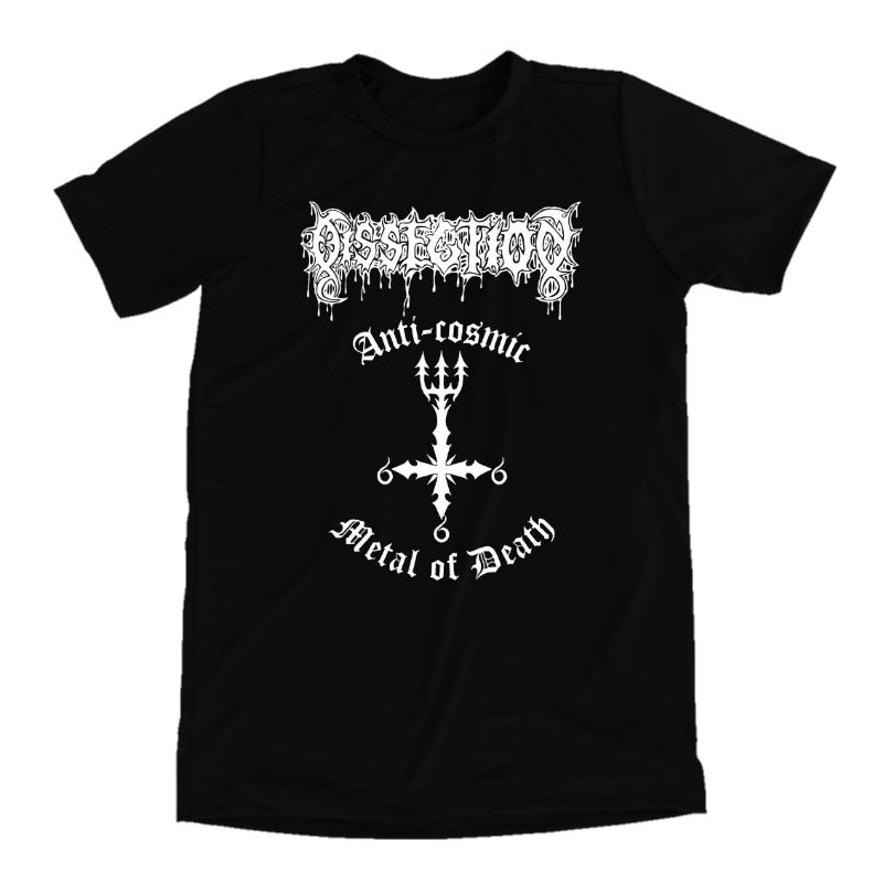 Camiseta Black Metal Dissection Anti-Cosmic Metal Of Death