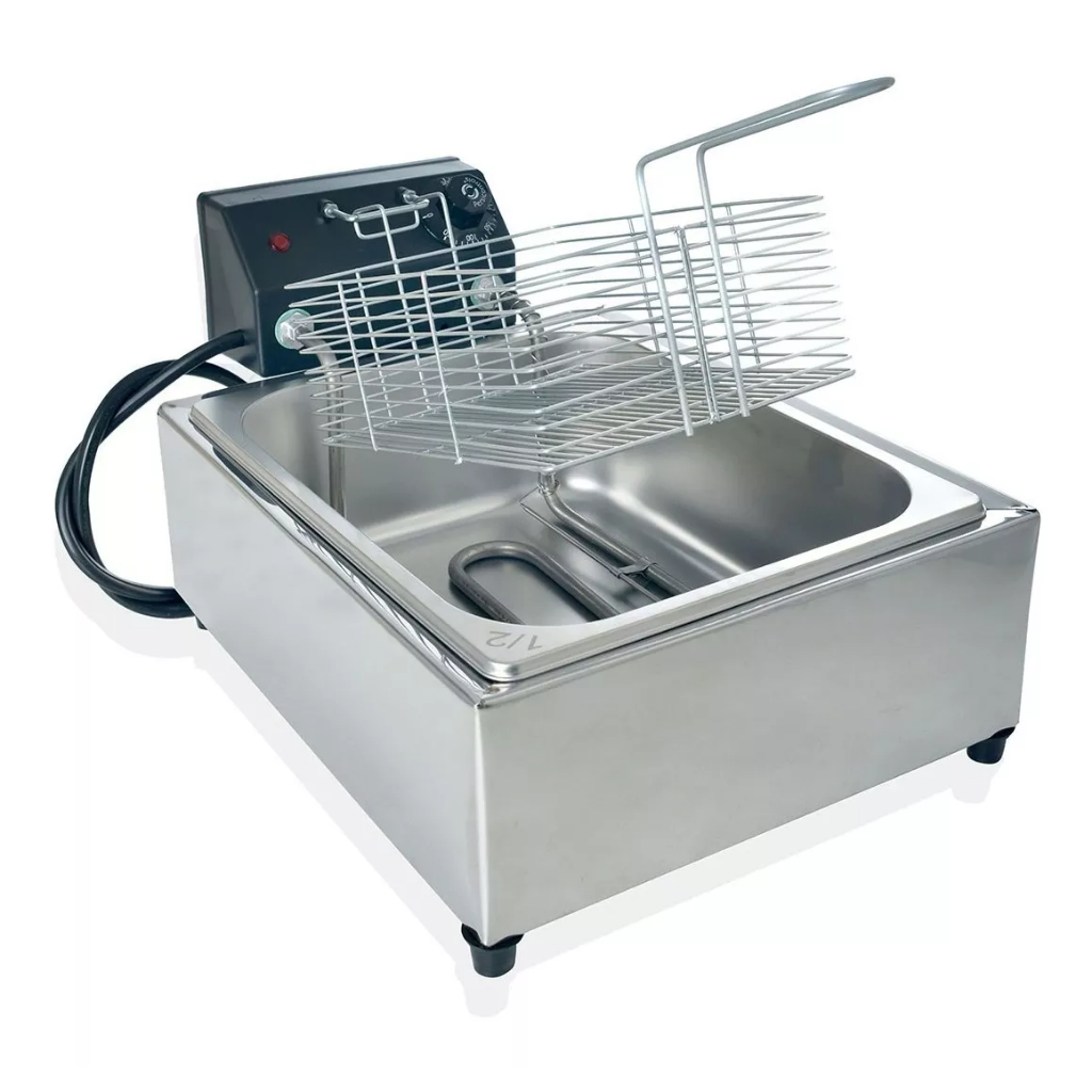 Fritadeira Eletrica 5 Litros Com Tampa Industrial em Oferta na Shopee