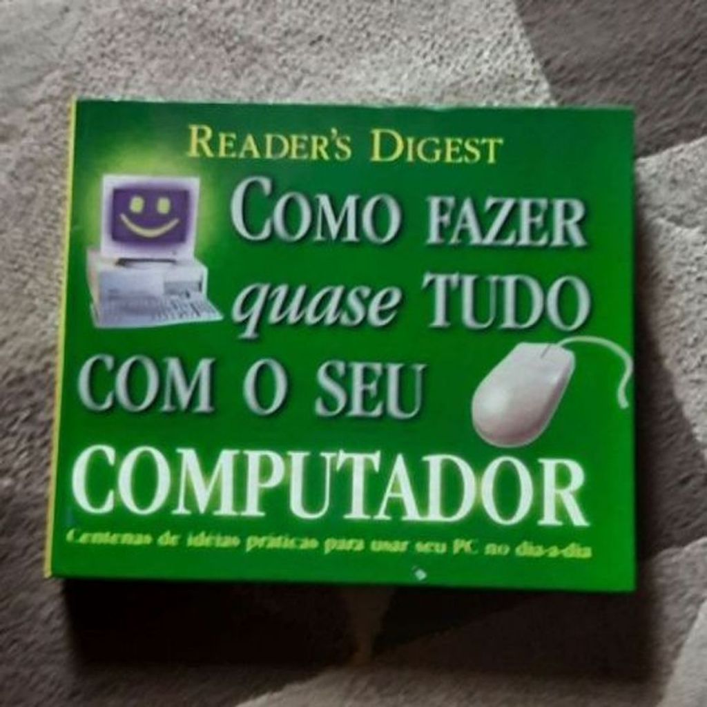 livro como fazer quase tudo com o seu computador reader's digest