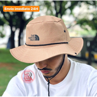 Bucket com CORDÃO trap The nort fac Bone Hat Fashion Chapeu Bordado Casual Unissex Feminino E Masculino Estiloso