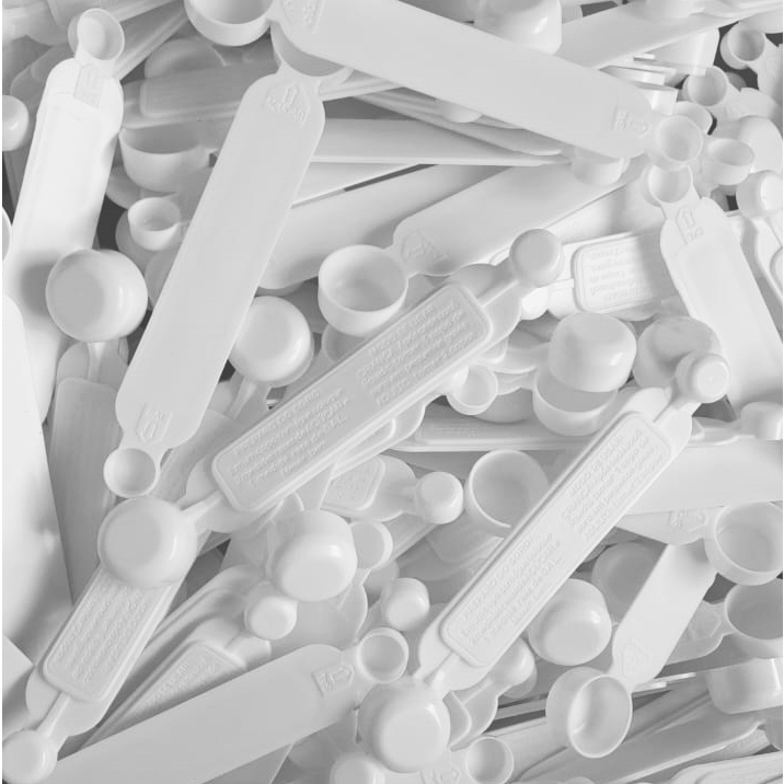 10 Colher Dosadora Soro Dosador Com Medida De Sal E Açúcar em Oferta na Shopee