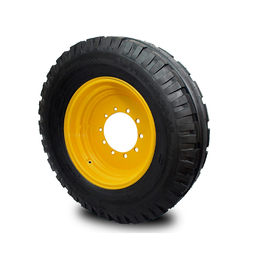 Pneu Remold Trator 7.50R16 Agrícola Pneu de Trator Aro 16 Remoldado com Selo do INMETRO