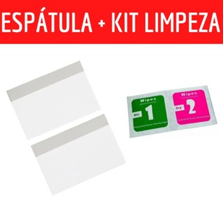 Espátula + Kit de limpeza para Aplicação de pelicula hidrogel/vidro