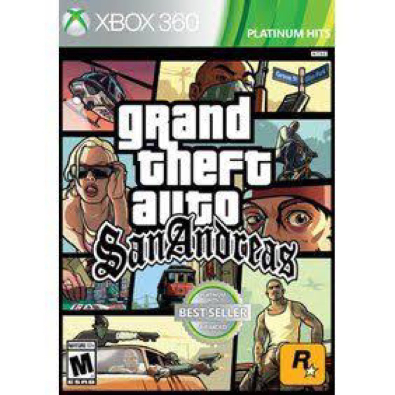 GTA SAANDREAS XBOX 360