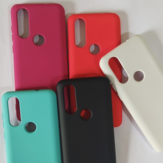 Capa One Action Case Capinha de Silicone Para Motorola One Action Aveludada