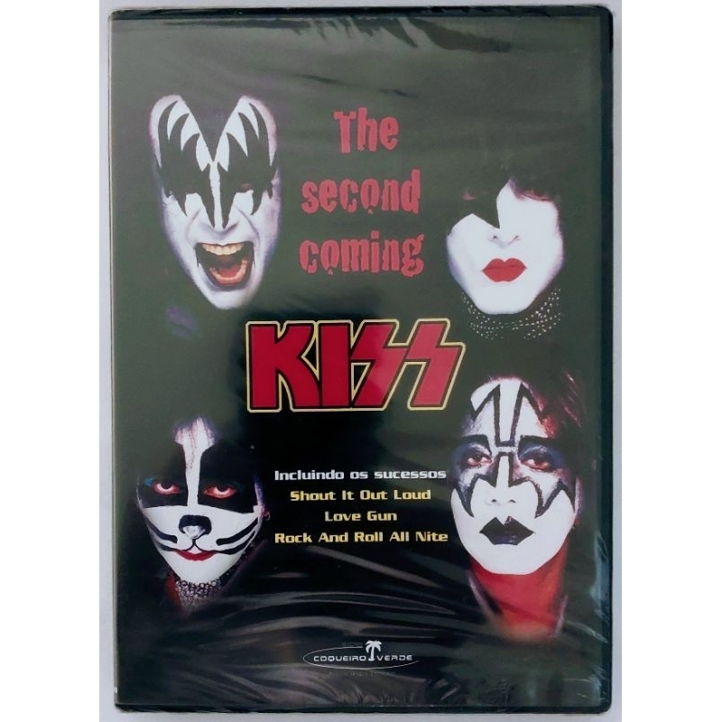 Dvd Kiss - The Second Coming - Lacrado e Original (RARIDADE) Rock