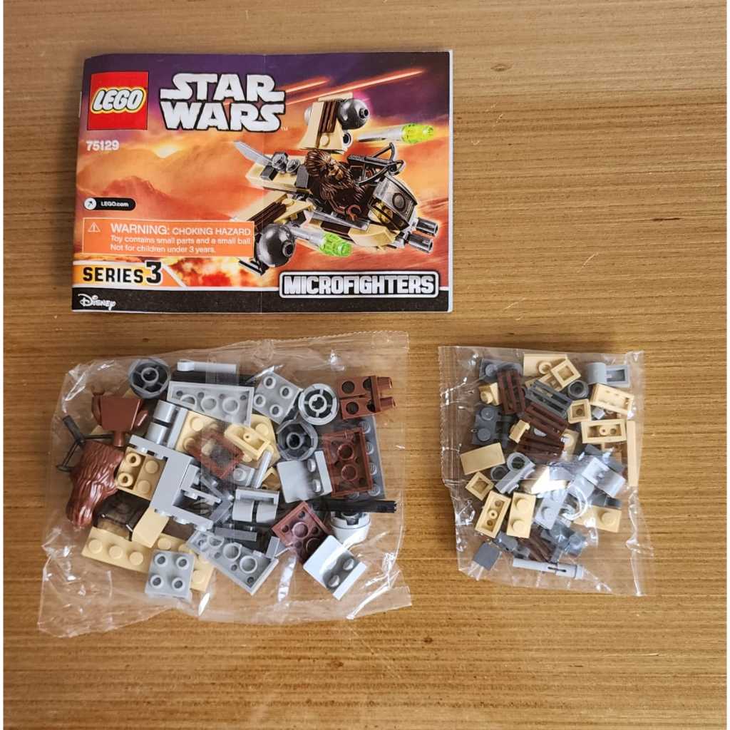 Lego star wars Wookie Gunship 75129 Sem Caixa
