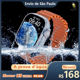 Smartwatch  U4 Ultra Relógio inteligente à prova d'água IP68 Bússola 2.2 Tela Grande 49mm Esporte IWO em Oferta na Shopee