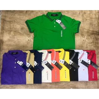 Camisa Gola Polo Masculina E L L U S Piquet Elastano