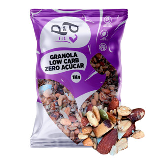 Granola Premium Low Carb Zero Açúcar Sem Glúten 1Kg - P&P