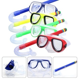 Kit de Mergulho Infantil Snorkel e Óculos Piscina Banho de Praia em Oferta na Shopee