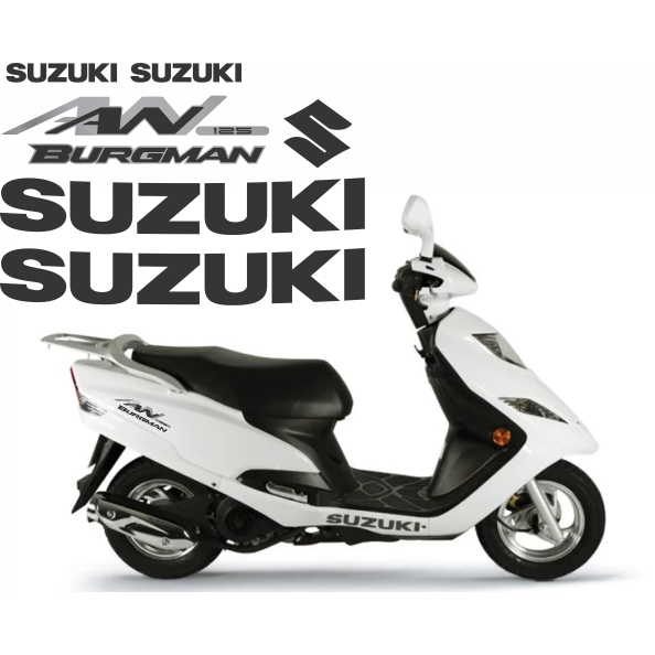 Kit Adesivos Moto suzuki Burgman an 125