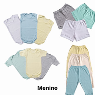 KIT 12 PEÇAS VERÃO - BODY MANGA CURTA/ REGATA/ MIJÃO (CULOTE)/ SHORTS 100% ALGODÃO