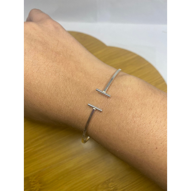 bracelete prata 925 palito