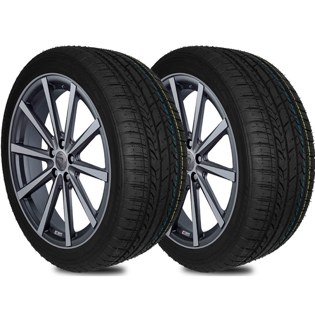 Jogo 2 Pneu 225/45R17 Remold Pneu Aro 17 Linha Premium com Garantia e selo do INMETRO