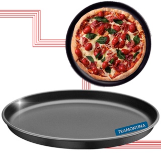 Assadeira Forma Para Pizza Alumínio 35cm Tramontina em Oferta na Shopee