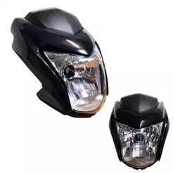 Frente Farol Completo Nxr160 Bros 2015 2018 2020 2021 Preto