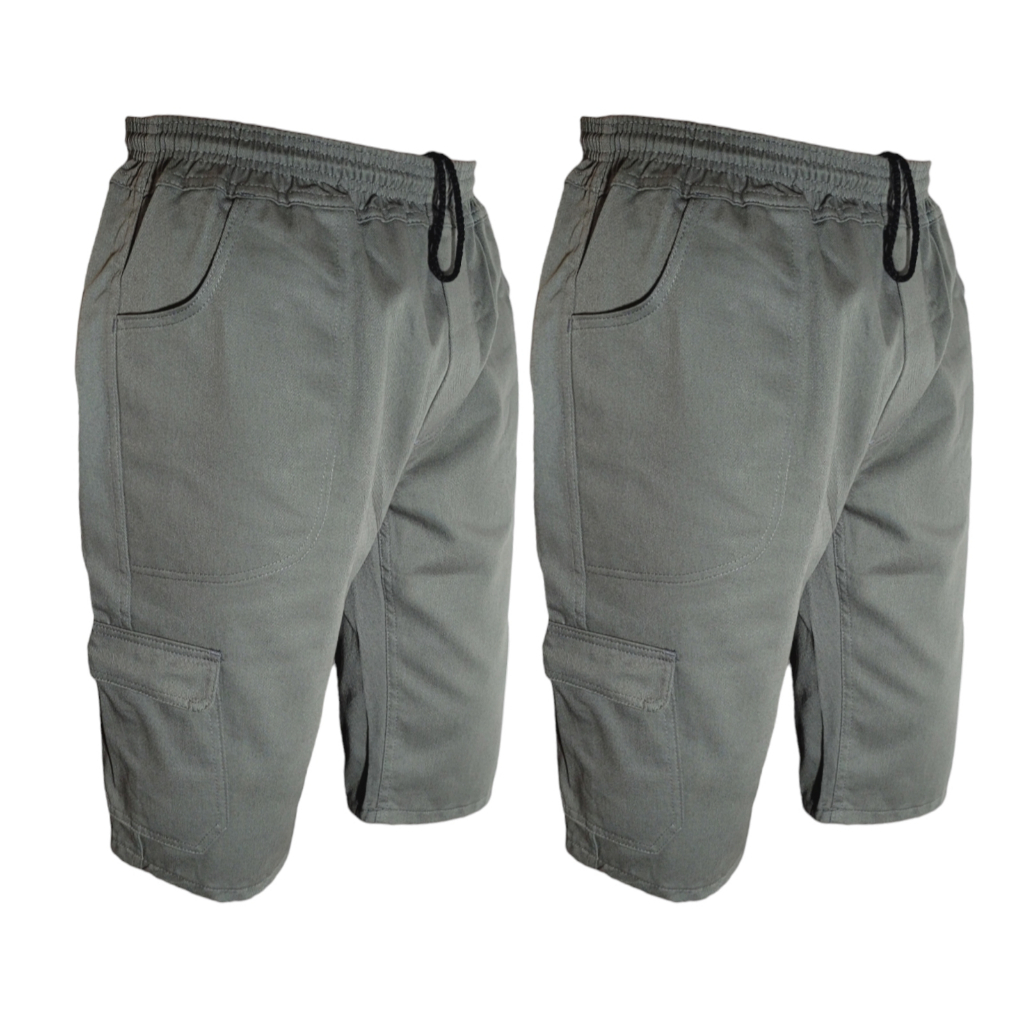 Kit 2 Bermuda Trabalho REFORÇADA Brim Pesado Uniforme Profissional Envio Imediato