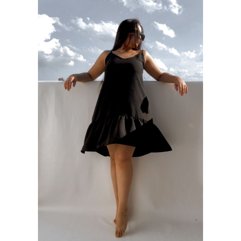 Vestido de Duna verão com alcinha