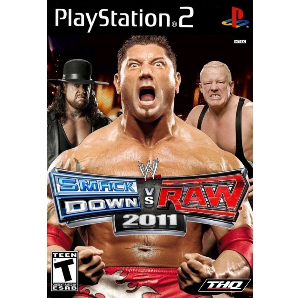 Jogo do Smack Dow VS Raw 2011 Ps2 Playstation 2 Patch Oferta