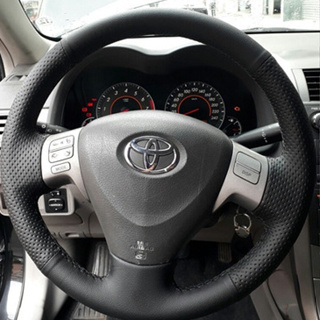 Capa De Volante Costurada Corolla Gli Xli 09 A 2014 Em Preto em Oferta na Shopee