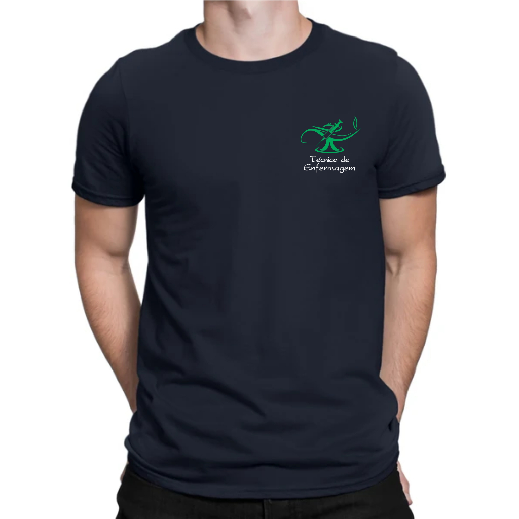 Camiseta Curso Técnico de Enfermagem,masculina,básica,curso,100% algodão,promoção