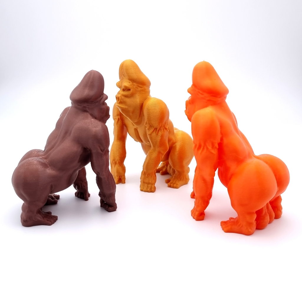 cocky kong gorila decoração Penis estatua decoração de mesa divertida presente amigo secreto estatua