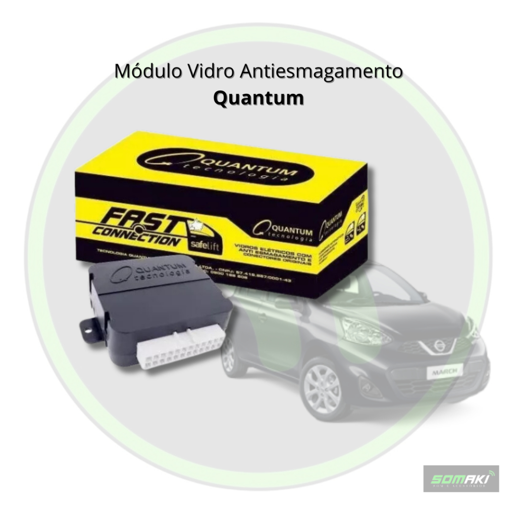 Modulo Vidro Antiesmagamento Nissan March New March Quantum