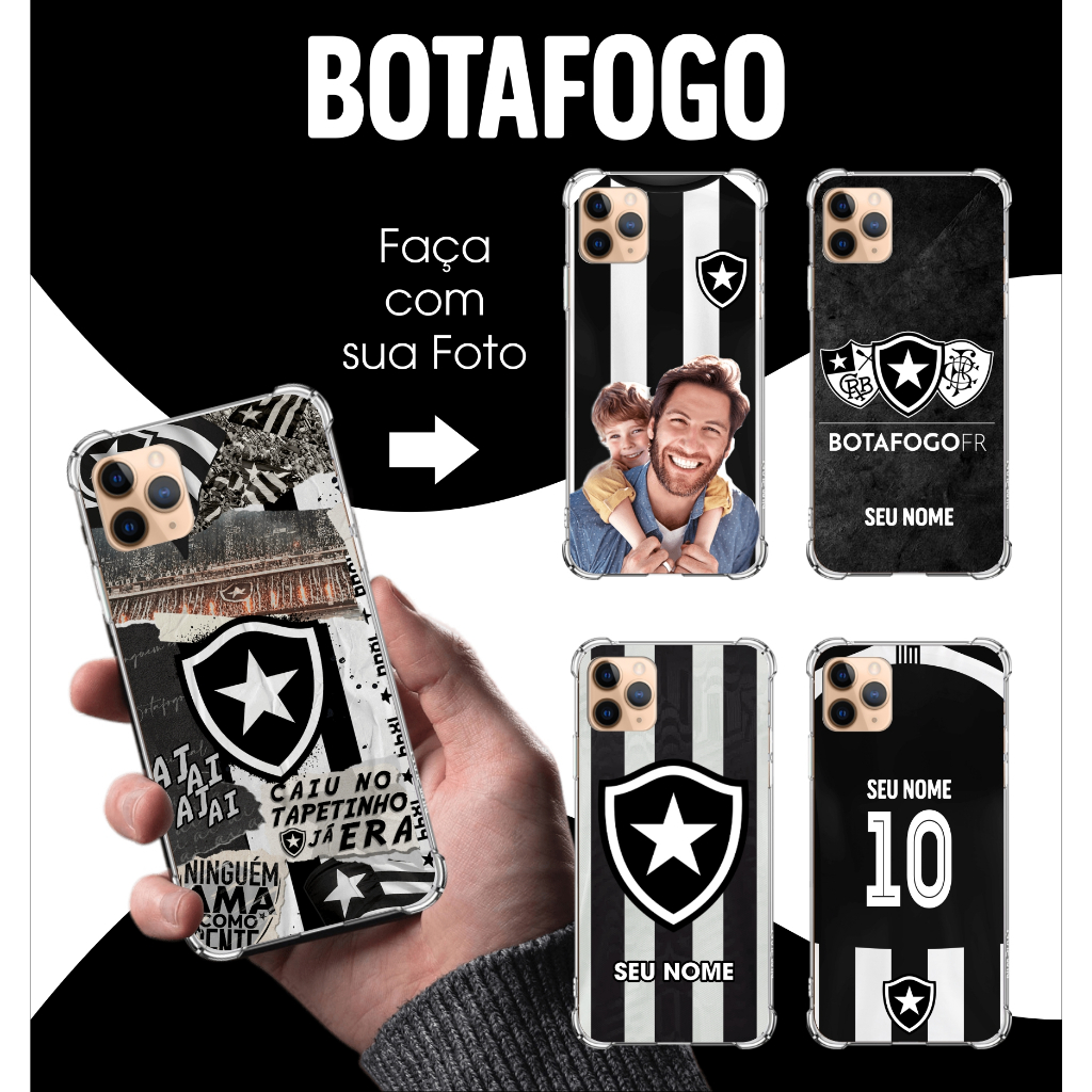 Capinha Personalizada do Botafogo, Capa de Celular Time