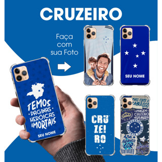 Capinha Personalizada do Cruzeiro, Capa de Celular Time
