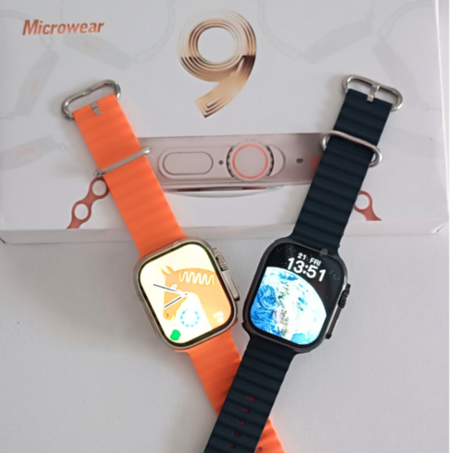 Smartwatch Ultra 9 U9 Ultra Serie 9 Lançamento 2023 Microwear PPC