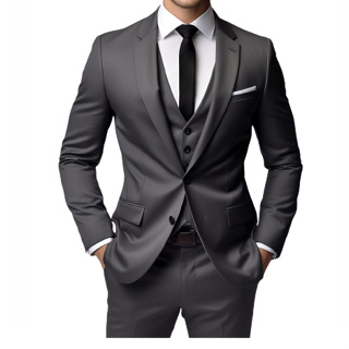 Terno Slim Executivo Alto Padrão de Luxo ( Blazer + Calça ) em Oferta na Shopee