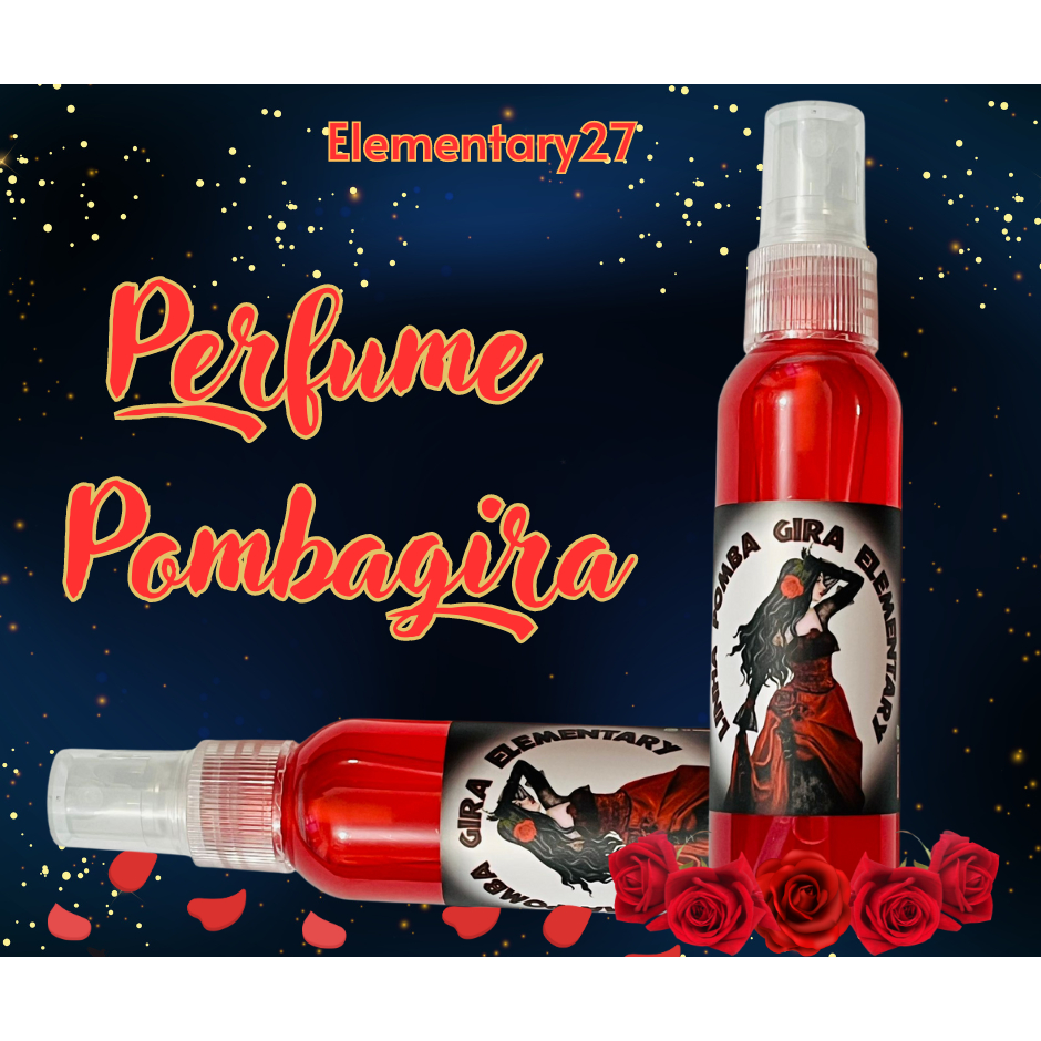 PERFUME DE POMBAGIRA UMBANDA QUIMBANDA CANDOMBLÉ FRASCO PET 60ML em Oferta na Shopee