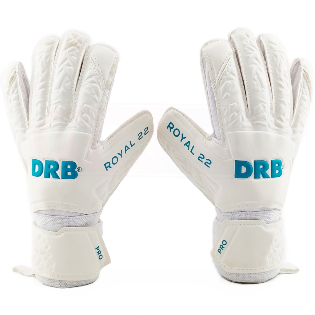 Luva De Goleiro Futebol Competição Profissional Royal Modelo: 22 Pro SR Dribbling Alta Qualidade