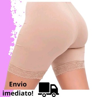 bermuda anágua segunda pele ideal para usar com vestidos