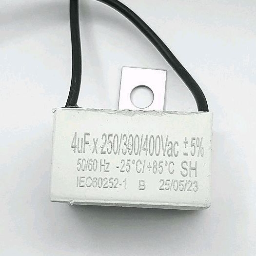 Capacitor 4uf 250/300/400vac Para Ventilador Mondial