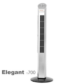 VENTILADOR DE TORRE SPIRIT MAXXIMOS ELEGANT TS700 PRETO E PRATA - 110V em Oferta na Shopee