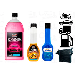 Aditivo Para Radiador - Combustível Flex - Diesel (Pronto Para Uso) Carro Veículo Automotivo