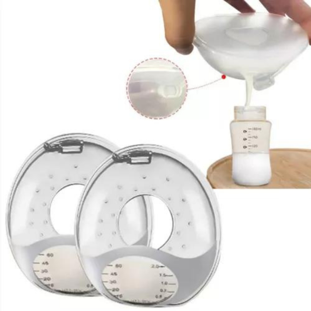 par de conchas coletora de amamentação 60 ml em Oferta na Shopee