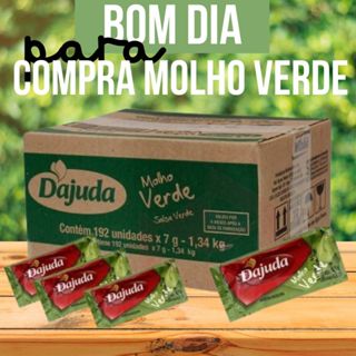 Sachê molho verde Dajuda 192und 7g