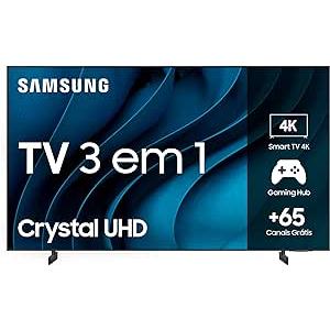 Samsung Smart TV Crystal 50" 4K UHD CU8000 - Alexa built in, Samsung Gaming Hub, Painel Dynamic Crystal Color