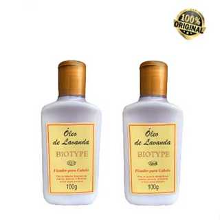 Kit Com 2 Creme Fixador Para Cabelo Com Óleo De Lavanda Biotype 100ml Cada em Oferta na Shopee