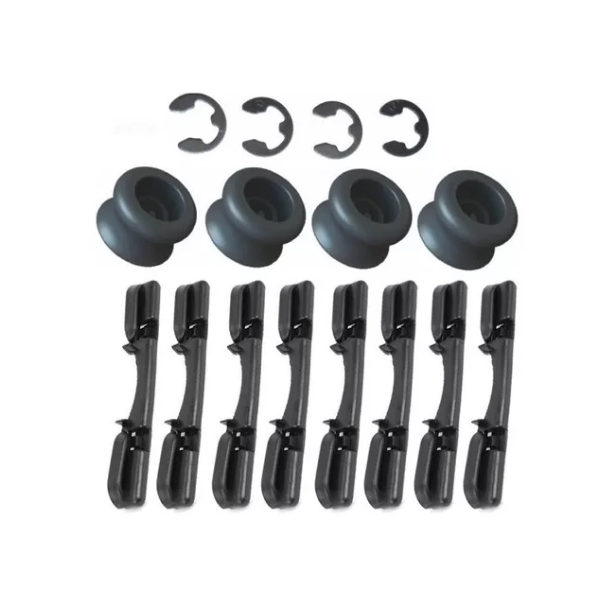 Kit de Carretel e Deslize do Banco - Emborrachado - Linha Fiat - Uno/Palio/Siena/Strada/Fiorino em Oferta na Shopee