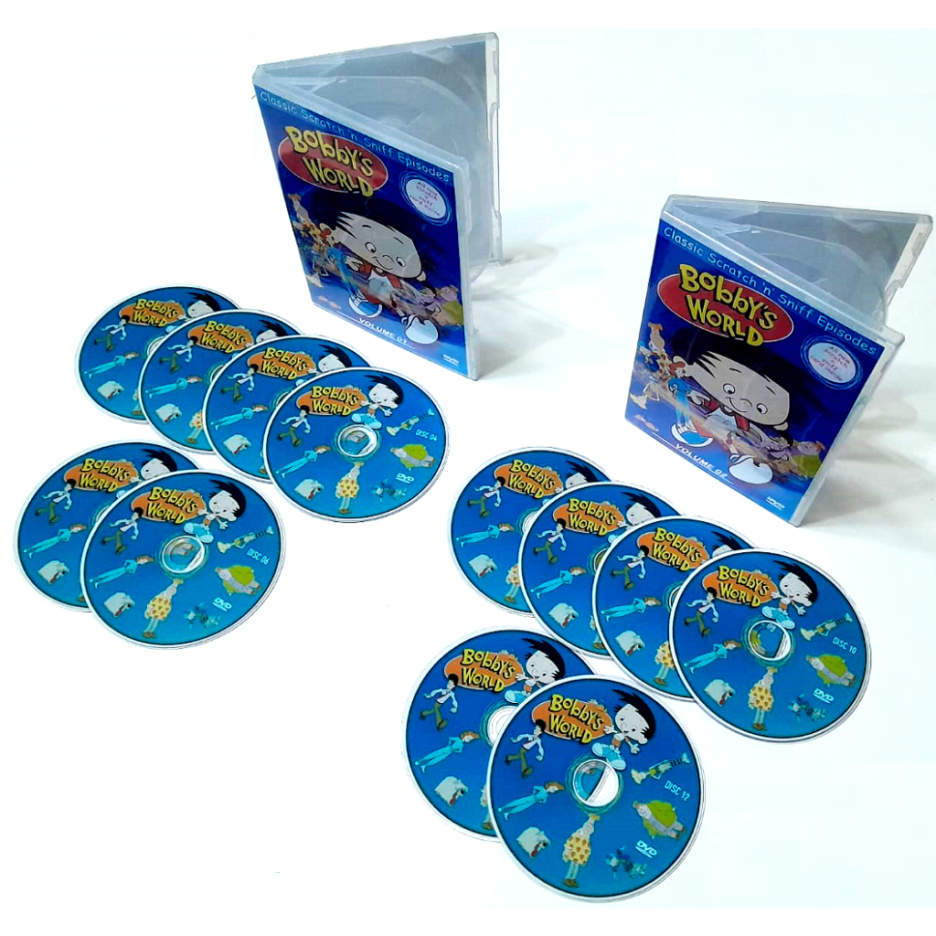 DVD O Fantástico Mundo de Bobby Temporadas : 01 à 07 - 81 Episódios - COMPLETO