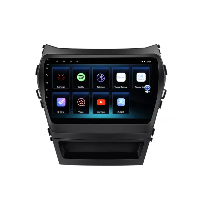Multimidia Android Santa Fé 2014 Ate 2019 2gb 32gb 9p
