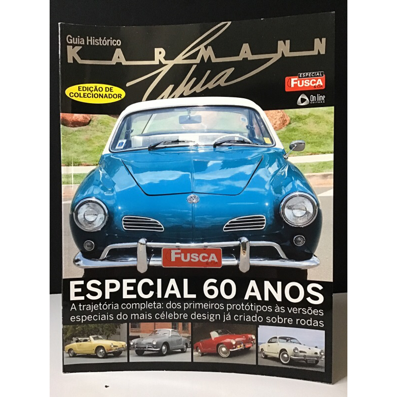 Revista Guia Histórico Karmann Ghia: Edição Especial de Colecionador Fusca & Cia