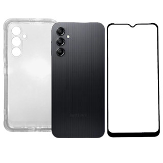 Capa Capinha Case Para Galaxy A15 Transparente Anti-Shock + Película 3D